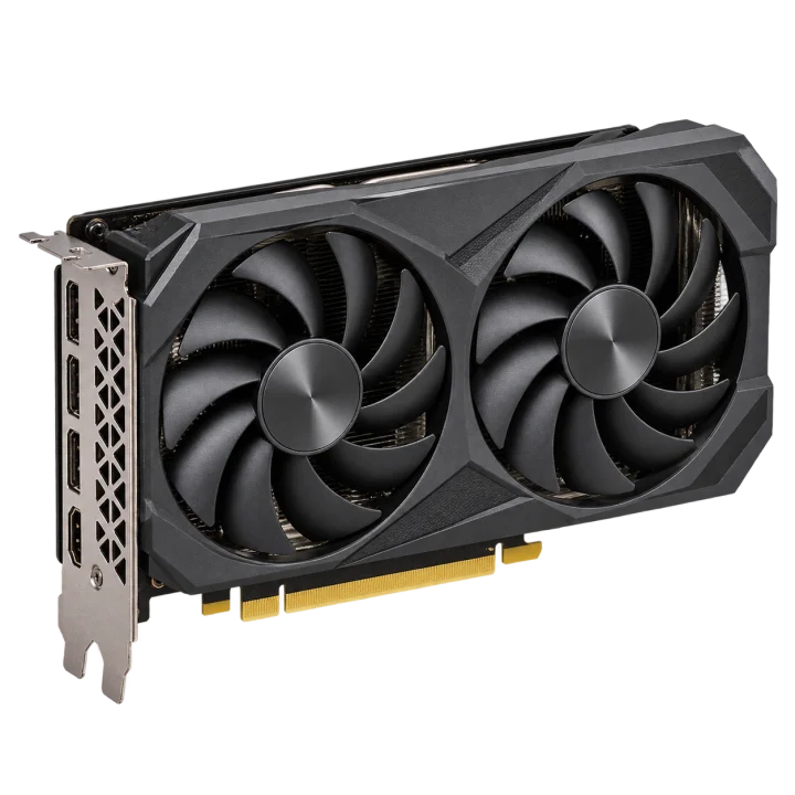 2連ファンを備えたグラフィックボード単体