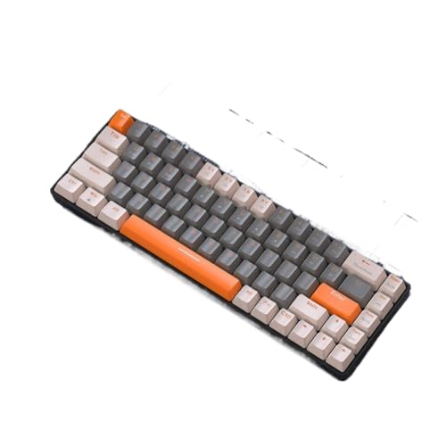 CNheGBkgM PCと互換性のあるデュアルモードおよびホットスワップレッドスイッチを備えた68キーワイヤレスメカニカルキーボード(Black) CNheGBkgM001