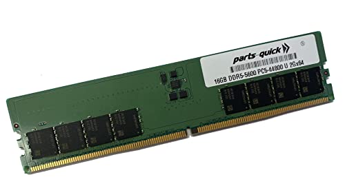 parts-quick 16GB 互換メモリ MSI MPG Z790 Carbon MAX WiFi マザーボード DDR5 5600MHz PC5-44800 DIMM RAM用 16GB-DDR5-5600-D-NE-MSI-3991