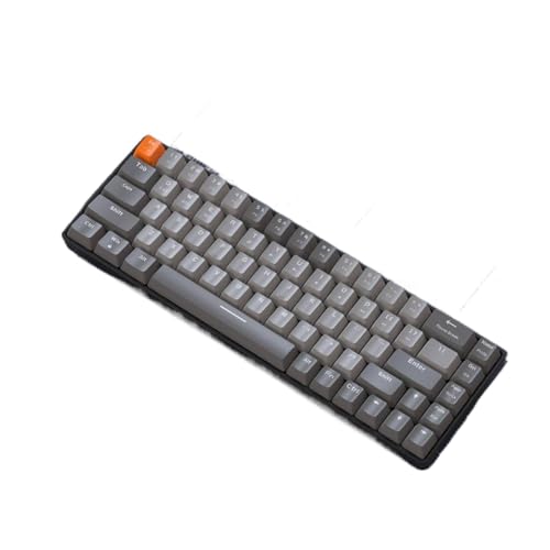 CNheGBkgM PCと互換性のあるデュアルモードおよびホットスワップレッドスイッチを備えた68キーワイヤレスメカニカルキーボード(Grey) CNheGBkgM001