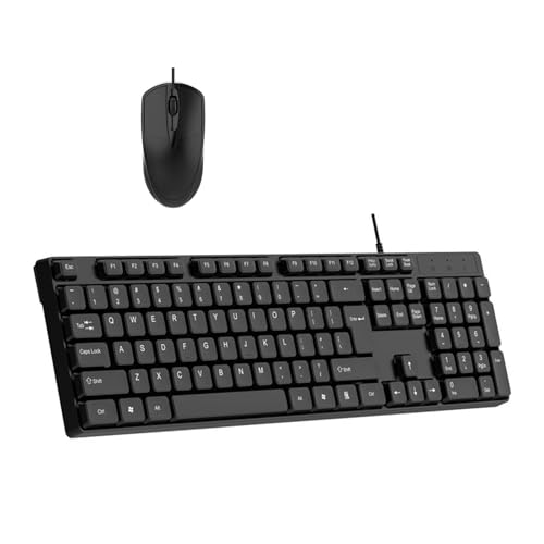 FEITIANWUGONG フルサイズのメカニカルゲーミングキーボードと人間工学に基づいたコンボコード付きキーボード、ラップトップ、デスクトップコンボ用