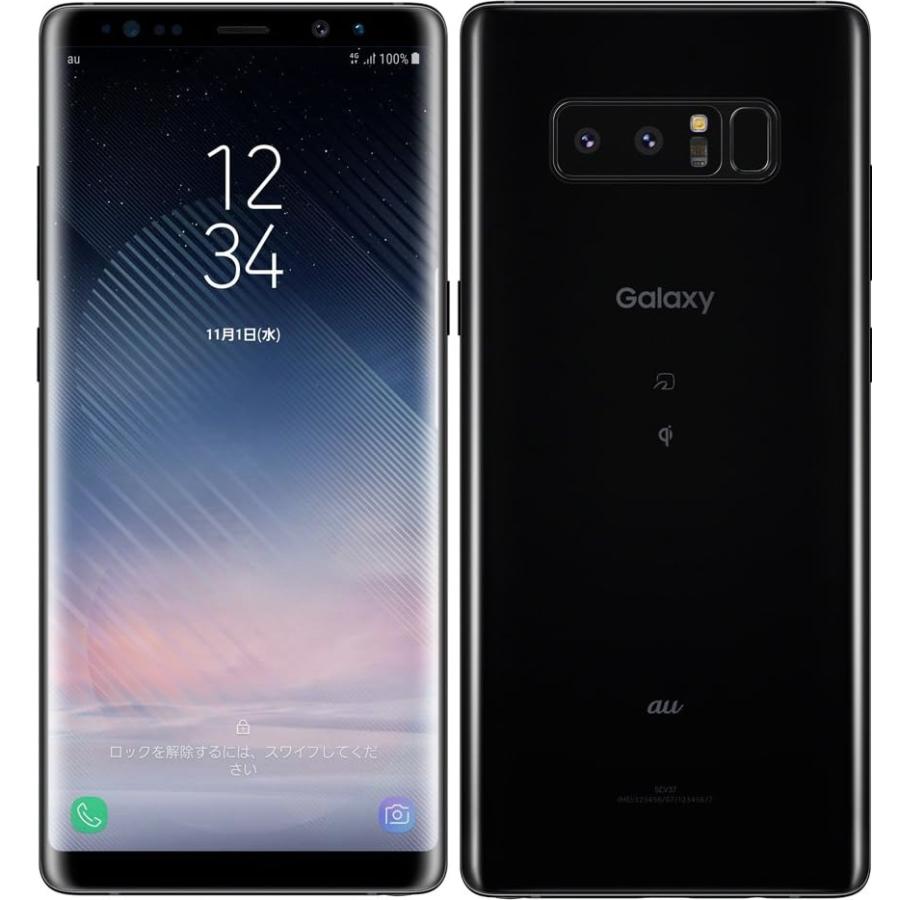 Samsung 新品未使用 国内版 SIMフリー Galaxy Note 8 RAM 6GB ROM 64GB ミッドナイト ブラック色
