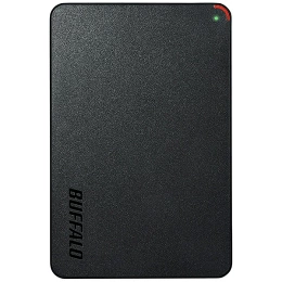 バッファロー BUFFALO｜バッファロー 外付けHDD USB-A接続 (Chrome/Mac/Windows11対応) ブラック HD-PCFS2.0U3-BBA [2TB /ポータブル型][HDPCFS2.0U3BBA]