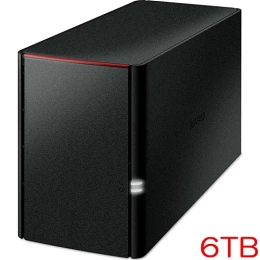 バッファロー BUFFALO バッファローLinkStation for SOHO 6TB RAID 3年保証 ネットワークHDD LS220DN0602B(2433312)代引不可