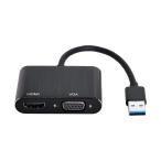 カード Cablecc USB 3.0 2.0 - HDMI VGA HDTVアダプターケーブル 外付けグラフィックスカード Windowsノートパソコン用