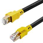 【並行輸入品】 Nanxudyj Cat 8 イーサネットケーブル 26AWG 最後 40Gbps 2000Mhz SFTP パッチコード 3フィート 高耐久 高速 CAT8 LANネットワーク