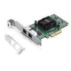 【並行輸入品】 Gigabit デュアルNIC Intel 82576チップ付き 1GB ネットワークカード Intel E1G42ET NICに相当、2つのRJ45ポート PCI Express 2.0 X4