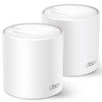 TP-Link ティーピーリンク 2台 AX3000 Wi-Fi6メッシュWiFiシステム 3年保証 DECO X50 2P