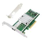 【並行輸入品】 10Gbイーサネットコンバージドサーバー SFP+ポートネットワークカード(NIC) PCIEx8対応 Intel X520-DA1 82599ENチップ Windows