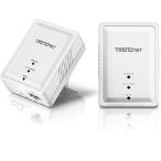 【並行輸入品】 TRENDnet Powerline 500 AV Nano Adapter Kit, Includes 2 x TPL-406E Adapters, Cross Compatible With Powerline 600-500-200, Windows 10,