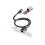 STARTECH.COM ネットワークアダプターカード/1ポート/M．2 2280 B＋M Key/2．5G/PCIe LAN 拡張 増設 レッド MR12GI-NETWORK-CARD