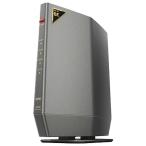 Buffalo バッファロー ＡｉｒＳｔａｔｉｏｎ Ｗｉ−Ｆｉ６Ｅ 対応トライバンドルーター チタニウムグレー ＷＳＲ−５４００ＸＥ６ １台（お取寄せ品) 5400XE6
