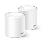 TP-Link WiFi 無線LANルーター Wi-Fi6 2402 + 574 Mbps HE160 メッシュWi-Fiシステム Matter 対応 3年 Deco X50/A 2