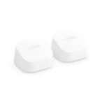 Amazon アマゾン B0CX3CVLTX eero 6+ - メッシュWi-Fiルーター | AX3000 | 1.0Gbpsイーサネット | 最大wifi範囲280m2 | 2ユニット IPv6対応