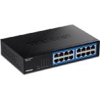 【並行輸入品】 TRENDnet 16ポートギガビットデスクトップスイッチ TEG-S17D ギガビットRJ-45ポート16個 スイッチング容量32Gbps ファンレス設計