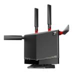 Buffalo バッファロー Wi-Fi 7対応トライバンドルーター ハイパフォーマンスモデル ブラック WXR9300BE6P/D(2637859)