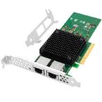 【並行輸入品】 Vogzone 10Gb イーサネットネットワークアダプター X710-T2L PCI Express v3.0 x 8-2 RJ45ポート Intel X710-AT2コントローラー付き Intel