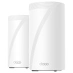 Deco TPLINK BE22000 トライバンドメッシュWi-Fi 7ルーター 2個パック DECOBE852P DECOBE852P