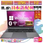 Pasoul 爆買限定値引 ノートパソコン JIS 日本語キーボード 新品 パソコン CPU ノートPC 15インチ 12GB 256GB