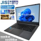 PASOUL 【新品ノートパソコン】PASOUL NC14J マットグレイ NC14J マットグレイ 14インチ Win11 Pentium GOLD 6500Y
