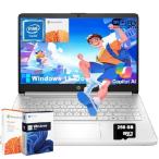日本HP HP 2025 14" HD Laptop Computer for Student Business, Copilot AI, 1-Year Office 365