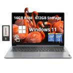 Lenovo IdeaPad 1i 15.6" FHD Touchscreen Laptop, Intel i3-1215U