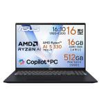 ASUS ノートパソコン Vivobook 16 M1607KA M1607KA-AI5165W3