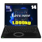 Panasonic CF-FV5TDFAS ブラック Let's note FV5 ノートパソコン