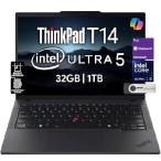 Lenovo ThinkPad T14 Gen 5 Business Laptop 14" FHD+ IPS, Intel Ultra 5 125U, 32GB DDR5