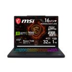 MSI ゲーミングノートパソコン [ Crosshair-A16-HX-E8WFK-2719JP