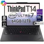 Lenovo ThinkPad T14 Gen 5 Business Laptop 14" FHD+ IPS, Intel Ultra 7 155U, 64GB DDR5