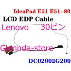Lenovo IdeaPad E51 E51-80 DC02002G200 5C10M32150 30ピン対応修理交換用 液晶パネルゲーブル