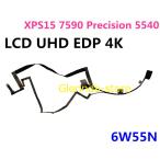Dell XPS15 7590 Precision 5540 UHD 4K 6W55N 06W55N 対応修理交換用液晶パネルゲーブル ゲーブル