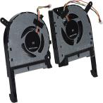 ASUS TUF FX506 FA506 FX706 FA706 FX505D FX505DT FX506LU FX705 FX705DU FX705G修理交換用DFS5K12304363H DFS5 K12114262H GPU CPU冷却ファン5 ボルト