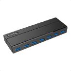 【平行輸入品】Plugable ハブ USB3-HUB7C ブラック