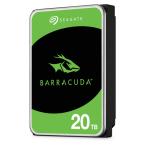 SEAGATE Ｓｅａｇａｔｅ Seagate BarraCuda 3.5 20TB 内蔵HDD メーカー2年保証 SATA 6.0Gb/s 512MB 目安在庫=○