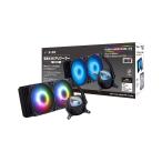玄人志向 水冷 CPUクーラー LED モデル 240mm (120mm PWMファン×2) ASETEK 製ラジエーター搭載 KURO-AIOWC2