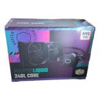 Cooler Master MASTERLIQUID 240L Core 240mmサイズ ラジエーター搭載 簡易水冷 CPUクーラー MLW-D24M-A17PK-R1 FN1957