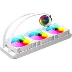COOLMOON 簡易水冷クーラー 温度表示機能付き インフィニティ―ミラー CPUクーラー LED ARGB 5v 3pin 4pin