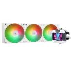 thermalright FW 360ホワイトARGB CPUウォータークーラー、2000RPMの3つのPWMファン、320 * 240解像度の