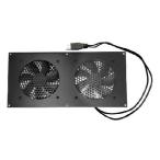 【並行輸入品】 Coolerguys USB電源冷却ファンキット (デュアル80mm)
