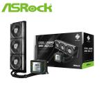 ASRock 水冷クーラー Steel Legend Dark 360 LCD 360mm ブラック 簡易水冷 3.4インチLCDディスプレイ搭載 CPU温度表示対応 LGA1700 AM5 対応 Steel Legendシリーズ【キャンセル不可・北海道沖縄離島配送不可】 -お取り寄せ- 4711581493551-ds