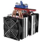 【並行輸入品】 DC 12V 熱電冷却器 ペルチェ系 半導体冷却器 水冷器 水槽用 (180W(40Lタンク用)