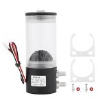 【並行輸入品】 500L H 10W DC 12V CPU CO2ウォータークーラー冷却ポンプ タンク熱交換器ミュート60×160 mm 水冷式水ポンプ 円筒形アクリル水槽 水ポンプ