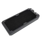 ASHATA 【並行輸入品】 ASHATA 銅ラジエーター 240mm 水冷ラジエーター G1/4スレッド付き 14パイプ 水冷クーラー PC コンピューター CPUヒートシンク用