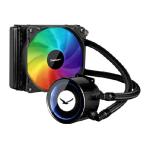 【並行輸入品】 Digifast AIO Notos N12 Liquid CPU Cooler, 120 mm Radiator, ARGB Heatsink, Pump and Fans, Sync Lighting for Major motherboards, AMD and