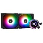 thermalright 【平行輸入品】Thermalright アナと雪の女王 Notte 240 ブラック ARGB 水冷CPUクーラー 240ブラック CPUクーラ
