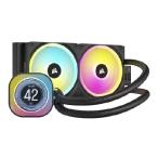 CORSAIR iCUE LINK H100i LCD AIO 水冷式 QX120 RGB ファン/IPS LCDスクリーン付き