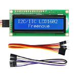 【並行輸入品】 Freenove I2C IIC LCD 1602 モジュール、新しいタイプ TWI シリアル 16x2 ディスプレイ、Arduino Raspberry Pi Pico ESP32 ESP8266 と互換性