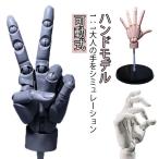 手模型 自然感 1:1 可動式 トルソー ハンドモデル ネイル 絵画モデル アニメ ハンドトルソー マネキン デッサン手 爪付き ジュエリー イラスト